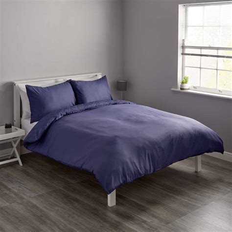 navy duvet cover double